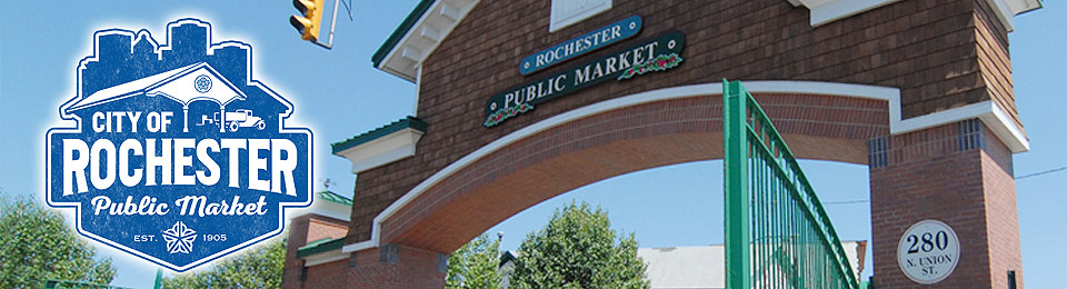 The outdoor entrance to the Public Market.