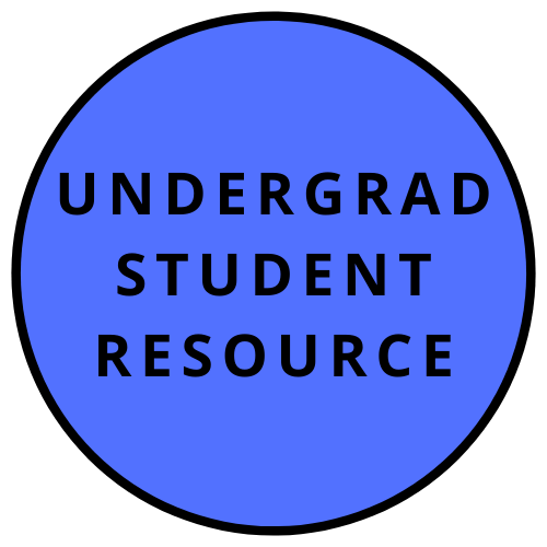 Undergrad Student Resource